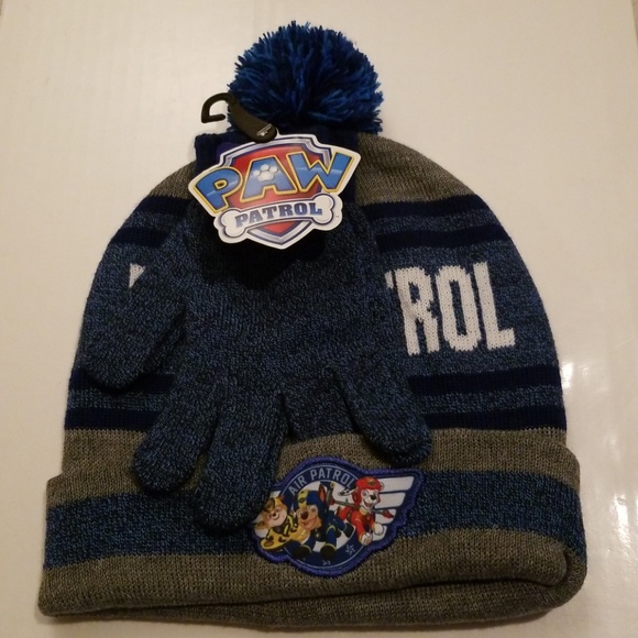 hat and glove set for toddler boy